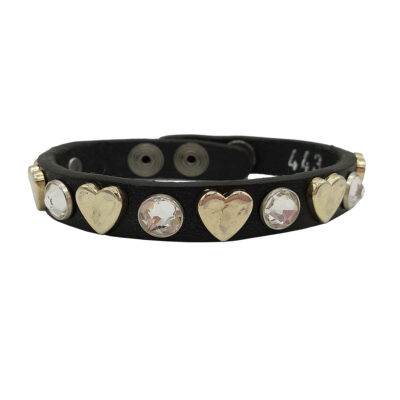 BRACCIALE CUORE E SWAROVSKI