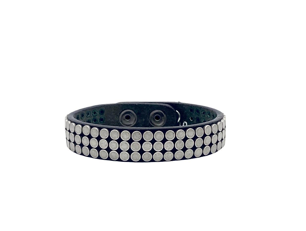 bracciale in cuoio mod.800 uomo
